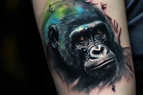 tattoo gorilla|Gorilla Tattoo: Meaning, Symbolism, Design & Ideas